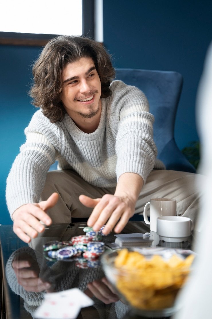 Antarmuka taruhan Infinite Blackjack di aplikasi mobile pisang togel menampilkan slider taruhan dan tombol untuk menempatkan taruhan